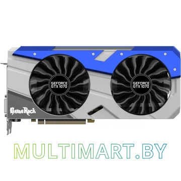 Видеокарта Palit GeForce GTX 1070 GameRock8GB GDDR5 (NE51070T15P2-1041G)